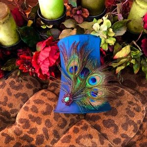 Peacock Feather Lampshade